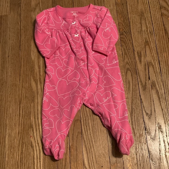 Carter's Kids Clothes - Pink, White, Black 2 sleepers, 4 shirts, 2 pants - Picture 13 of 16
